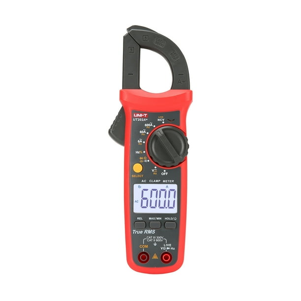 Digital AC Clamp Meter High Precision Auto Range Voltage Current Multimeter Digital AC Clamp Meter High Precision Auto Range Voltage Current Multimeter